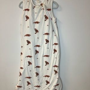 Kyte Baby Sleep Sack with Red Pandas 0-6 months 1.0 Tog